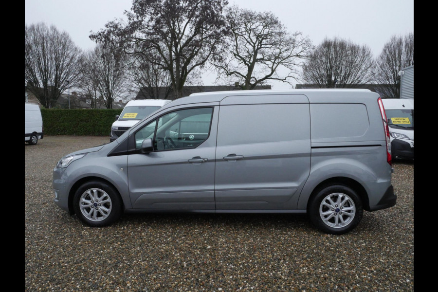 Ford Transit Connect 1.5 EcoBlue 120PK, L2, Limited, Automaat, 2 x Schuifdeur, Zeer complete auto