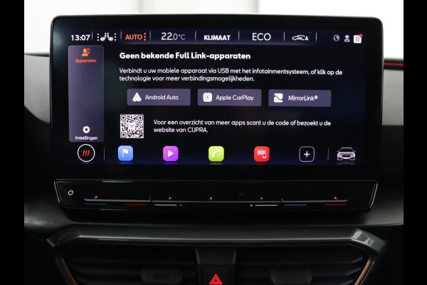 CUPRA Leon 1.4 e-Hybrid | Stoelverwarming | Camera | Carplay | Sfeerverlichting | Navigatie | Full LED | Sportstoelen | Half leder | PHEV | Plug In