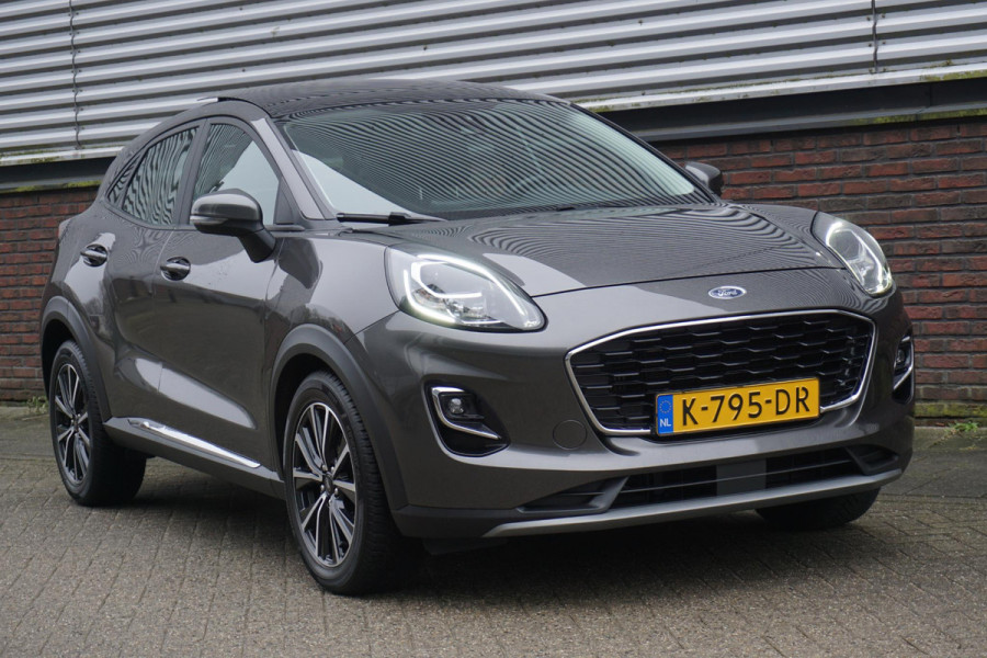 Ford Puma 1.0 125PKEcoB. Hybrid Titanium/Winterpack/Panodak/ B&O geluidsinstallatie/Trekhaak/All-Seasonbanden.