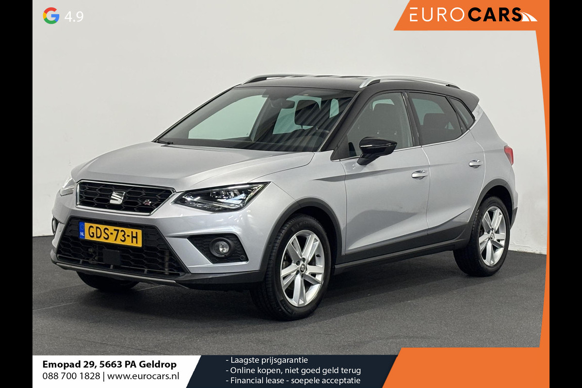 Seat Arona 1.0 TSI 110pk DSG FR Navigatie Apple Carplay/Android Auto Camera Parkeersensoren Adaptive Cruise Control Blind Spot Assist Stoelverwarming Ledverlichting Climate Control Getinte ramen