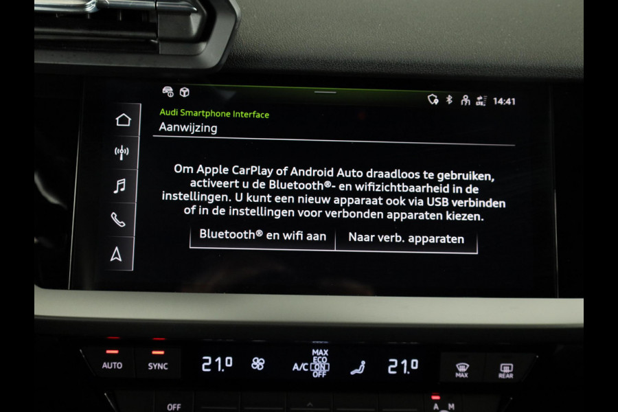 Audi A3 Sportback 30 TFSI Advanced edition 110 pk | Navigatie | Parkeersensoren achter | Cruise control | LED koplampen | Apple Carplay/Android Auto |