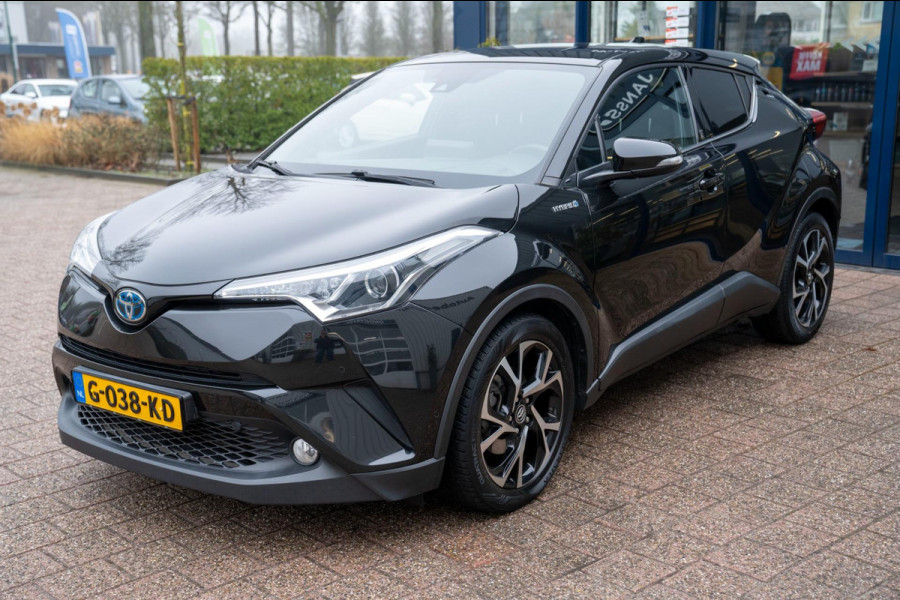 Toyota C-HR 1.8 Hybrid Style|Prijs rijklaar incl 12 mnd garantie|Trekhaak Stoelverwarming Blindspot Navi