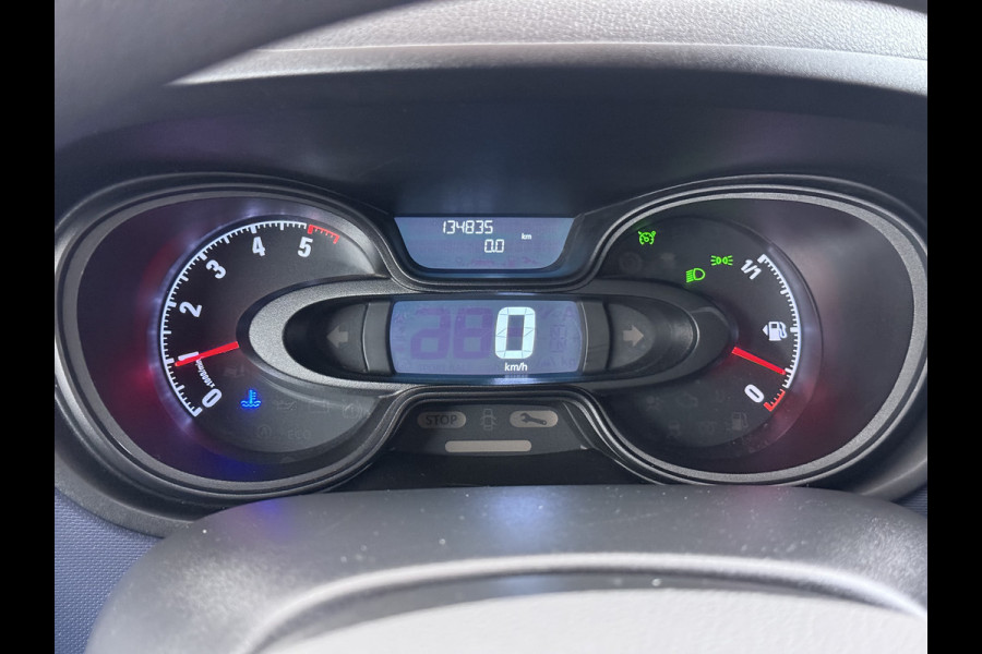 Opel Vivaro D126pk L2H1 Dubbele Cabine Euro 6 Navi Airco Trekhaak Camera Cruise Control Bluetooth Pdc 5-Persoons Betonplex Vloer Wandbetimmering Schuifdeur Regen-Lichtsensor 1.6CDTI 1e Eigenaar Origineel Nederlandse Auto Dealeronderhouden 2.000kg trekvermogen