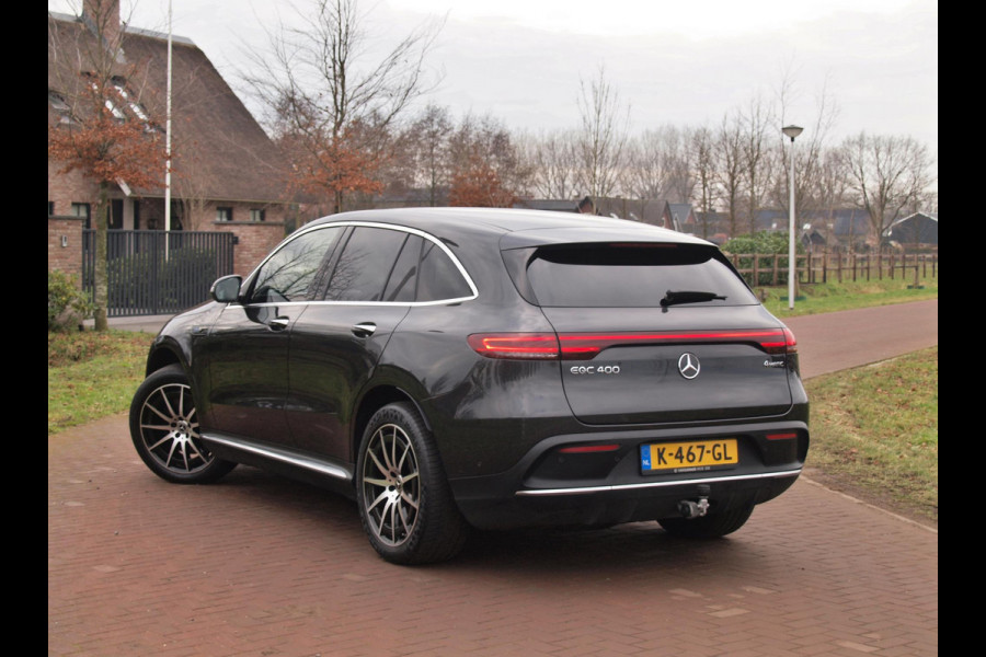 Mercedes-Benz EQC 400 4MATIC Business Solution AMG 80 kWh | SOH 95% | Panoramadak | Trekhaak | Sfeerverlichting | Camera |