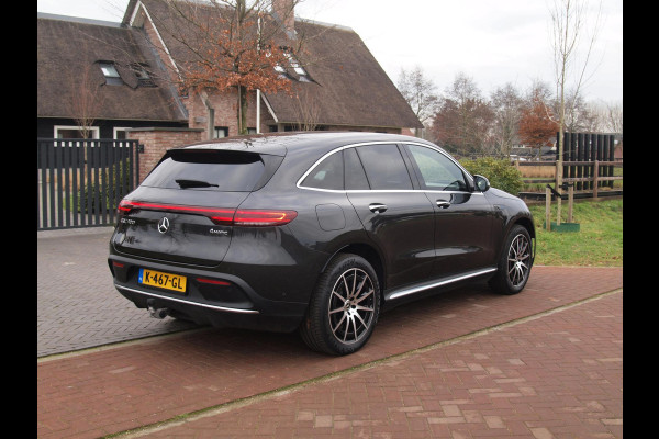 Mercedes-Benz EQC 400 4MATIC Business Solution AMG 80 kWh | SOH 95% | Panoramadak | Trekhaak | Sfeerverlichting | Camera |