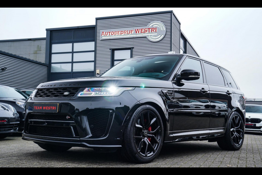 Land Rover Range Rover Sport 5.0 V8 SC SVR | Trekhaak | Meridian | HuD | Panorama | Lane Assist | Luchtvering | 360 cam | 22 inch