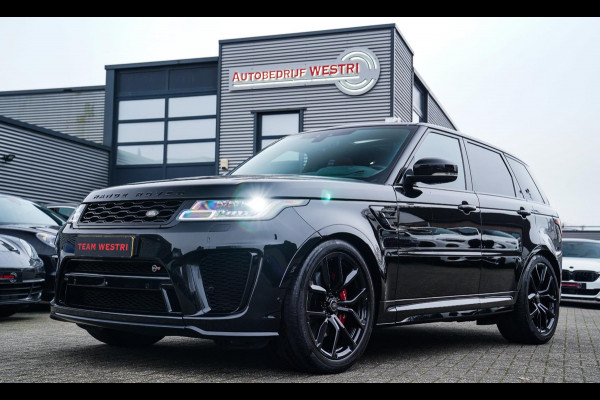 Land Rover Range Rover Sport 5.0 V8 SC SVR | Trekhaak | Meridian | HuD | Panorama | Lane Assist | Luchtvering | 360 cam | 22 inch