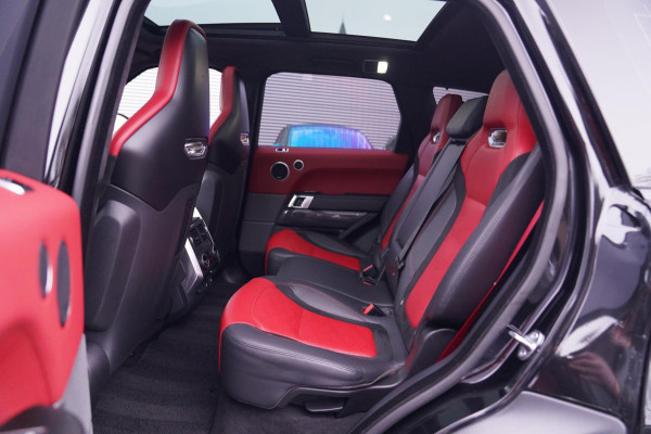 Land Rover Range Rover Sport 5.0 V8 SC SVR | Trekhaak | Meridian | HuD | Panorama | Lane Assist | Luchtvering | 360 cam | 22 inch