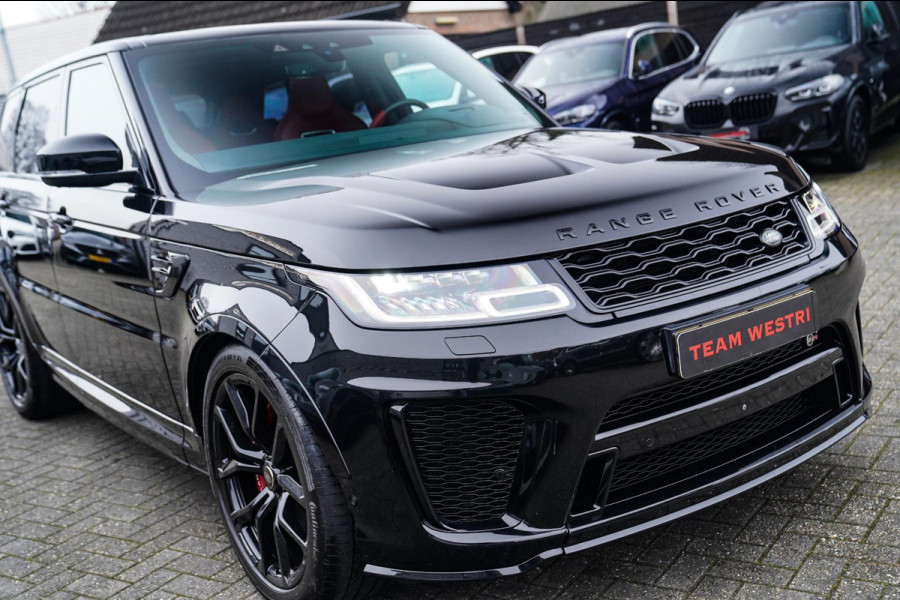 Land Rover Range Rover Sport 5.0 V8 SC SVR | Trekhaak | Meridian | HuD | Panorama | Lane Assist | Luchtvering | 360 cam | 22 inch
