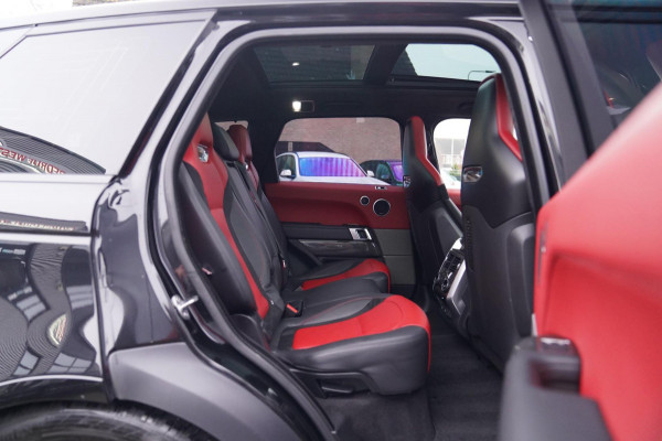 Land Rover Range Rover Sport 5.0 V8 SC SVR | Trekhaak | Meridian | HuD | Panorama | Lane Assist | Luchtvering | 360 cam | 22 inch