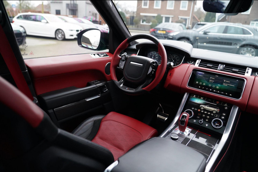 Land Rover Range Rover Sport 5.0 V8 SC SVR | Trekhaak | Meridian | HuD | Panorama | Lane Assist | Luchtvering | 360 cam | 22 inch