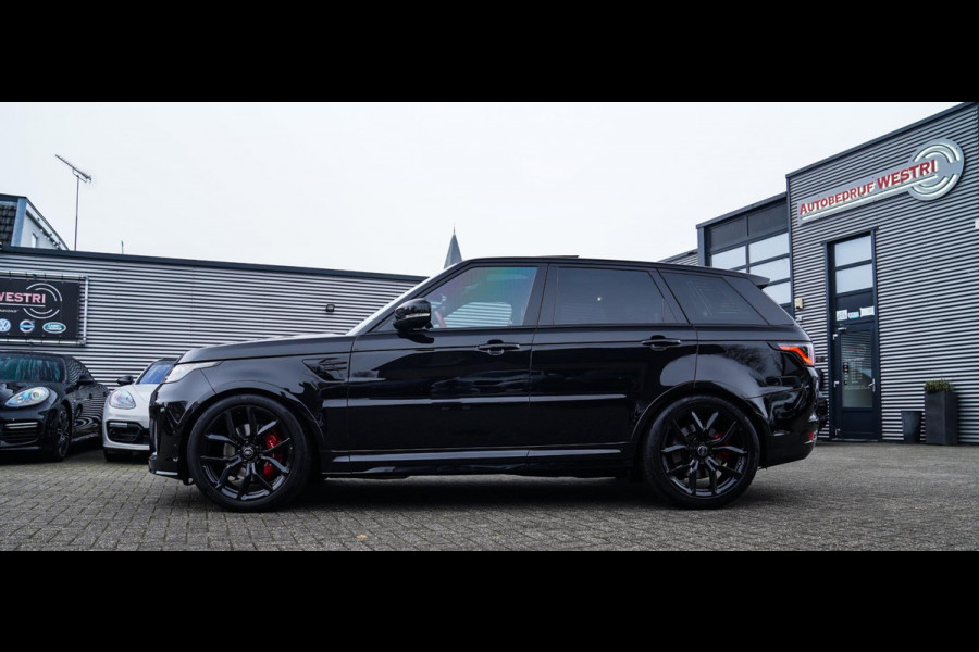 Land Rover Range Rover Sport 5.0 V8 SC SVR | Trekhaak | Meridian | HuD | Panorama | Lane Assist | Luchtvering | 360 cam | 22 inch