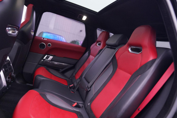 Land Rover Range Rover Sport 5.0 V8 SC SVR | Trekhaak | Meridian | HuD | Panorama | Lane Assist | Luchtvering | 360 cam | 22 inch