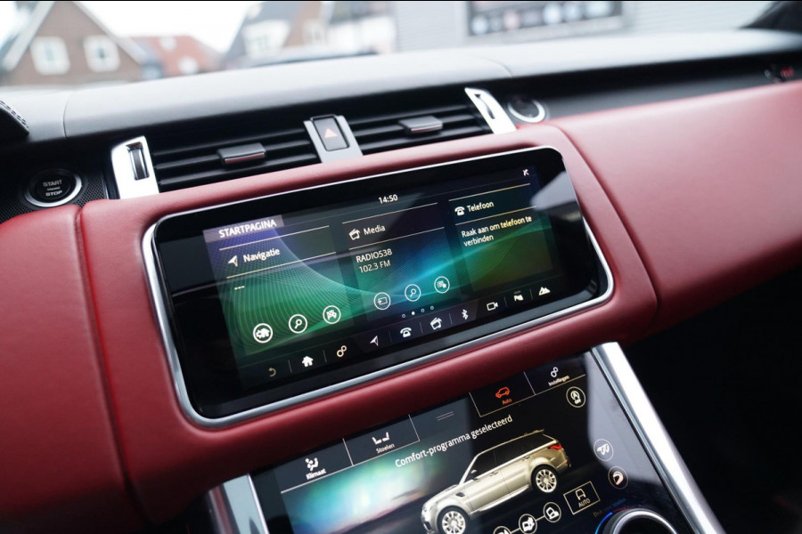 Land Rover Range Rover Sport 5.0 V8 SC SVR | Trekhaak | Meridian | HuD | Panorama | Lane Assist | Luchtvering | 360 cam | 22 inch