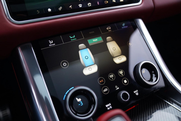 Land Rover Range Rover Sport 5.0 V8 SC SVR | Trekhaak | Meridian | HuD | Panorama | Lane Assist | Luchtvering | 360 cam | 22 inch