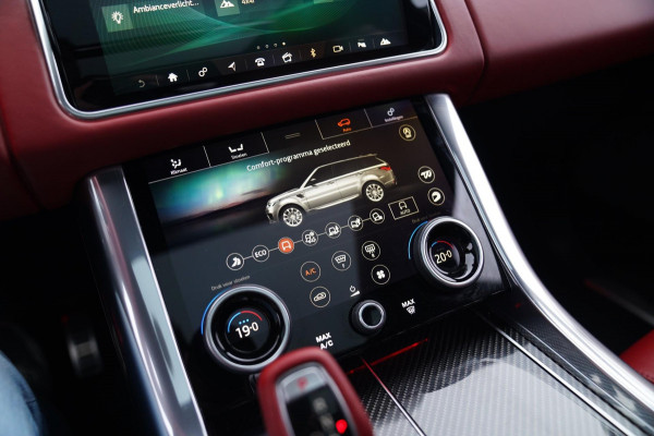 Land Rover Range Rover Sport 5.0 V8 SC SVR | Trekhaak | Meridian | HuD | Panorama | Lane Assist | Luchtvering | 360 cam | 22 inch