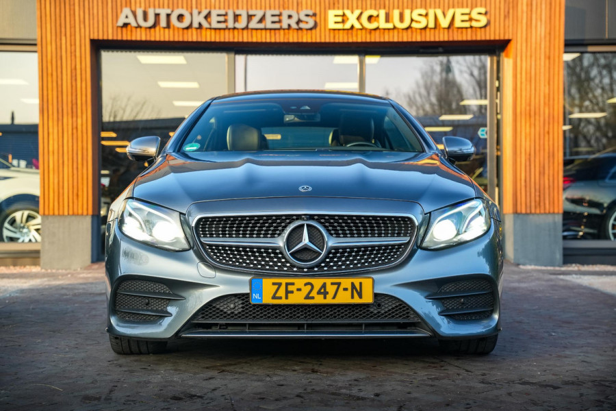 Mercedes-Benz E-Klasse Coupé 400 4MATIC AMG Panodak Leer Burmester Widescreen Ambient Verlicht. 360 Cam.