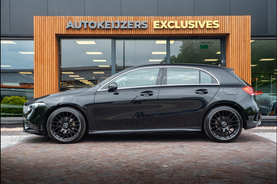 Mercedes-Benz A-Klasse 180 Business Solution AMG Ambient Cruise Navigatie Camera Sportstoelen Leer LED 19" LMV