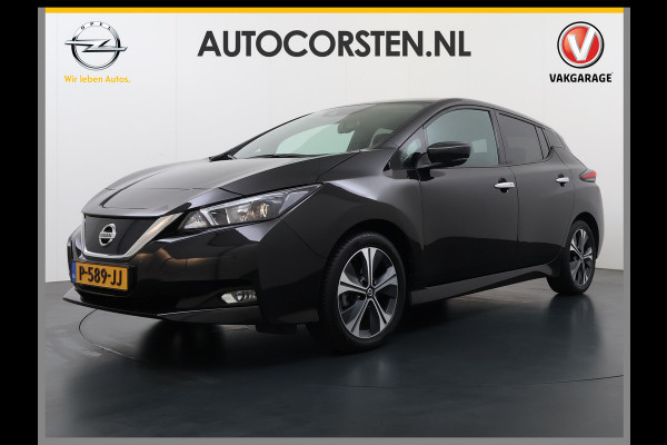 Nissan Leaf N-Connecta 40kWh Navi Ecc 360°Camera Adap.Cruise Pdc Keyless Blindspot Apple Carplay Android Auto Lmv 17" Stoel+Stuurverwarming DAB Bluetooth Lmv Privacyglas 1e Eigenaar Origineel Nederlandse Auto