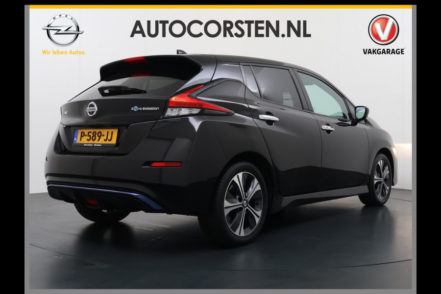Nissan Leaf N-Connecta 40kWh Navi Ecc 360°Camera Adap.Cruise Pdc Keyless Blindspot Apple Carplay Android Auto Lmv 17" Stoel+Stuurverwarming DAB Bluetooth Lmv Privacyglas 1e Eigenaar Origineel Nederlandse Auto