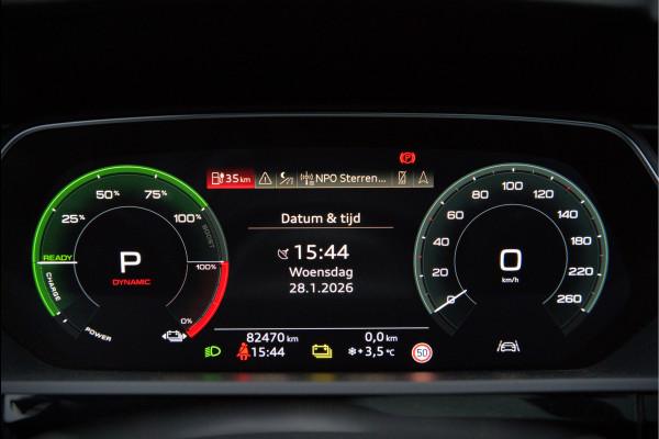 Audi e-tron e-tron 55 quattro advanced Pro Line S 95 kWh | Panoramadak | Bang & Olufsen | Stoelverwarming | Head-Up Display | 360 Camera | Matrix LED | Luchtvering | Memory Seat | Keyless | Elektrisch Verstelbare Stoelen | B&O