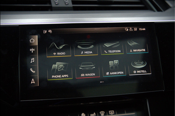 Audi e-tron e-tron 55 quattro advanced Pro Line S 95 kWh | Panoramadak | Bang & Olufsen | Stoelverwarming | Head-Up Display | 360 Camera | Matrix LED | Luchtvering | Memory Seat | Keyless | Elektrisch Verstelbare Stoelen | B&O