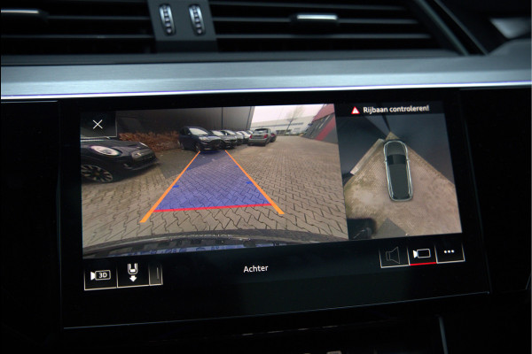 Audi e-tron e-tron 55 quattro advanced Pro Line S 95 kWh | Panoramadak | Bang & Olufsen | Stoelverwarming | Head-Up Display | 360 Camera | Matrix LED | Luchtvering | Memory Seat | Keyless | Elektrisch Verstelbare Stoelen | B&O