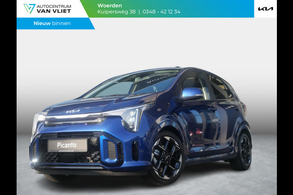 Kia Picanto 1.0 GDi GT-Line | Schuif/kantel | Navi | Stoel/stuurverwarming | Carplay | Camera
