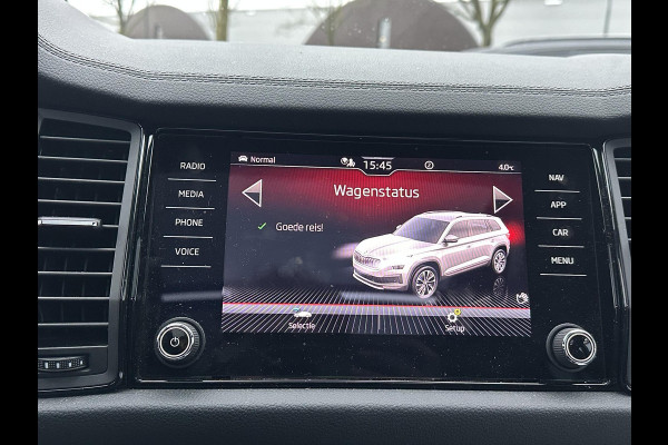 Škoda Kodiaq 1.5 TSI Sportline Business AUTOMAAT | PANORAMADAK | ADAPTIEVE CRUISECONTROL | CAMERA | ELEKTRISCHE STOEL/KOFFERRUIK | STANDKACHEL | STOELVERWARMING VOOR + ACHTER | SKODA DEALER ONDERHOUDEN | RIJKLAAR GELEVERD