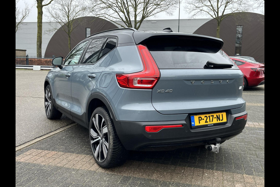 Volvo XC40 Recharge Pro | SOH 93% | PANORAMADAK | 360 CAMERA | ELEKTRISCHE STOELEN | STOEL- & STUURVERWARMING | ELEKTRISCHE TREKHAAK | HARMAN KARDON AUDIO | VOLVO DEALER ONDERHOUDEN | FULL OPTION | 1E EIGENAAR