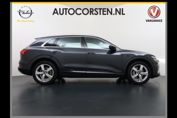 Audi e-tron 313pk Quattro Soh 91% Leer PanoDak Adaptive.Cruise Camera Elek.Stoelen+Memory+Verwarmd Navi Ecc Pdc Stoelverwarming Elek.Achterklep AWD Led Bluetooth Rijstrooksensor WiFi Lmv 4WD Business Edition Plus 71kWh Origineel Nederlandse Auto 1800kg trekvermogen!