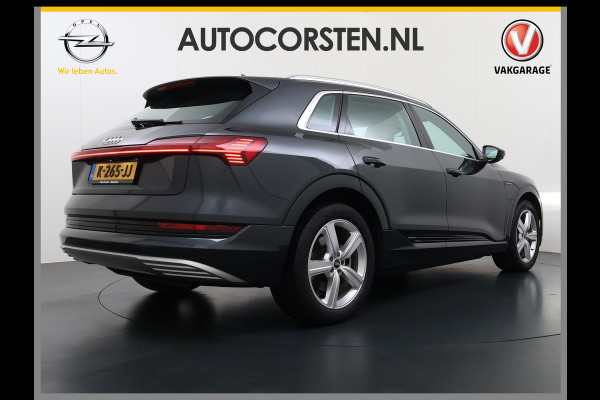 Audi e-tron 313pk Quattro Soh 91% Leer PanoDak Adaptive.Cruise Camera Elek.Stoelen+Memory+Verwarmd Navi Ecc Pdc Stoelverwarming Elek.Achterklep AWD Led Bluetooth Rijstrooksensor WiFi Lmv 4WD Business Edition Plus 71kWh Origineel Nederlandse Auto 1800kg trekvermogen!