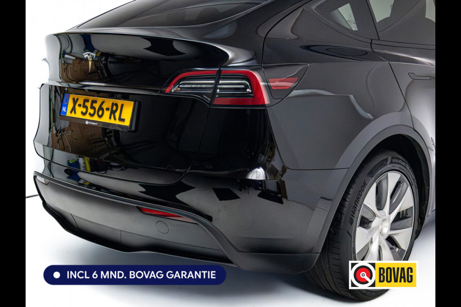 Tesla Model Y RWD 58 kWh | Panoramadak | Stoel-stuurverwarming | Zwart leder | Navigatie | Extra getint glas Camera, Autopilot, Dodehoek detector, Elektrisch verstelbare stoelen