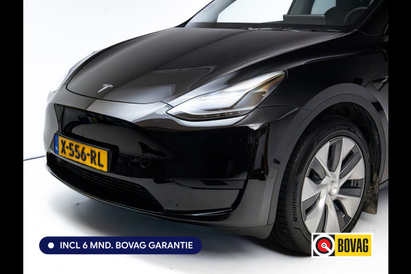Tesla Model Y RWD 58 kWh | Panoramadak | Stoel-stuurverwarming | Zwart leder | Navigatie | Extra getint glas Camera, Autopilot, Dodehoek detector, Elektrisch verstelbare stoelen
