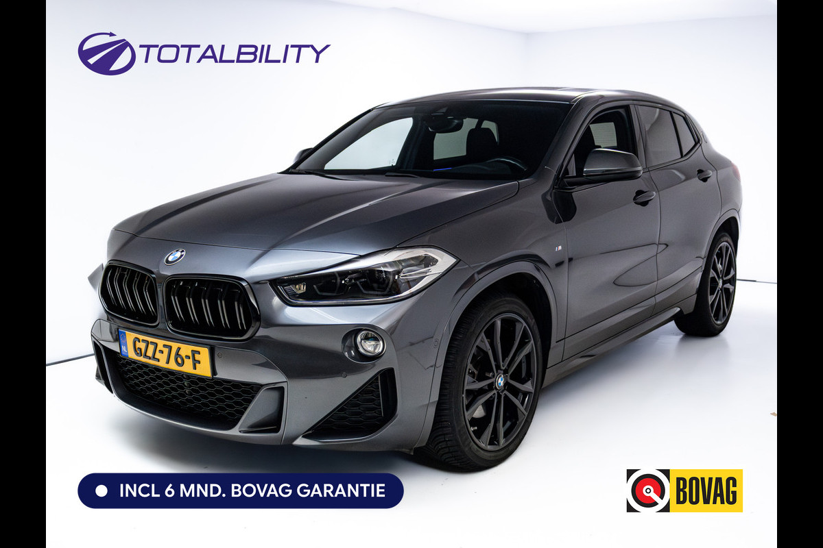 BMW X2 sDrive18i High Executive M-Sport Panoramadak | El.verstelbare verwarmde voorstoelen | PDC V+A Camera, Keyless, Navigatie Cruise-control, All-season, Sfeerverlichting