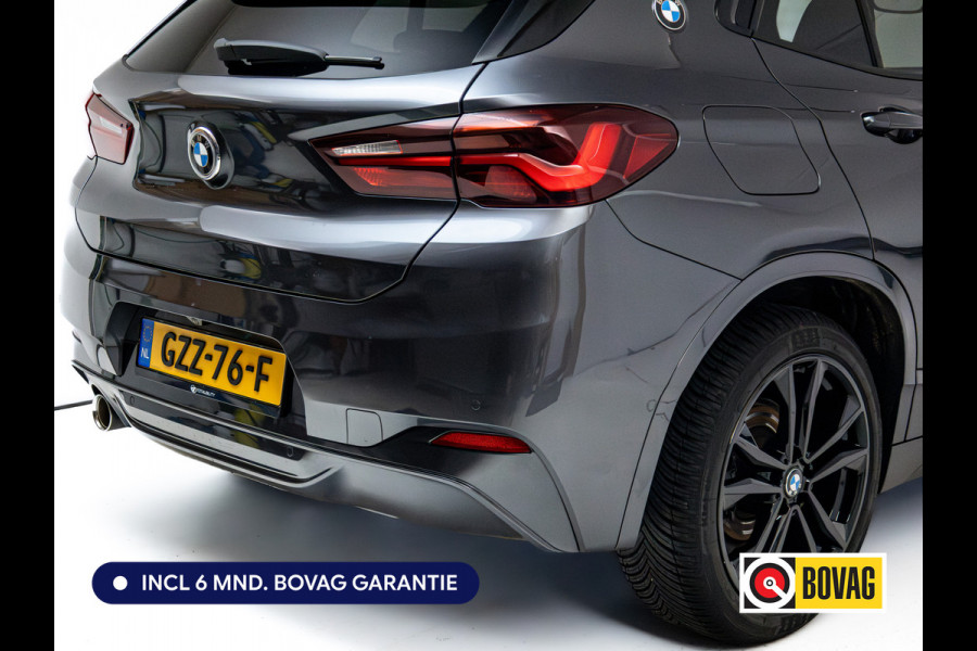 BMW X2 sDrive18i High Executive M-Sport Panoramadak | El.verstelbare verwarmde voorstoelen | PDC V+A Camera, Keyless, Navigatie Cruise-control, All-season, Sfeerverlichting