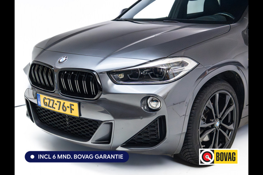 BMW X2 sDrive18i High Executive M-Sport Panoramadak | El.verstelbare verwarmde voorstoelen | PDC V+A Camera, Keyless, Navigatie Cruise-control, All-season, Sfeerverlichting