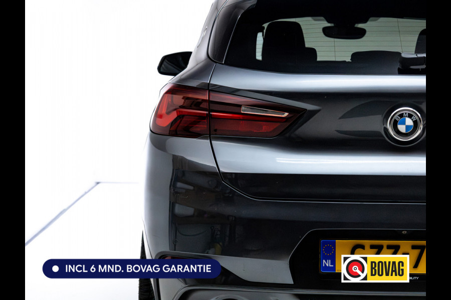 BMW X2 sDrive18i High Executive M-Sport Panoramadak | El.verstelbare verwarmde voorstoelen | PDC V+A Camera, Keyless, Navigatie Cruise-control, All-season, Sfeerverlichting