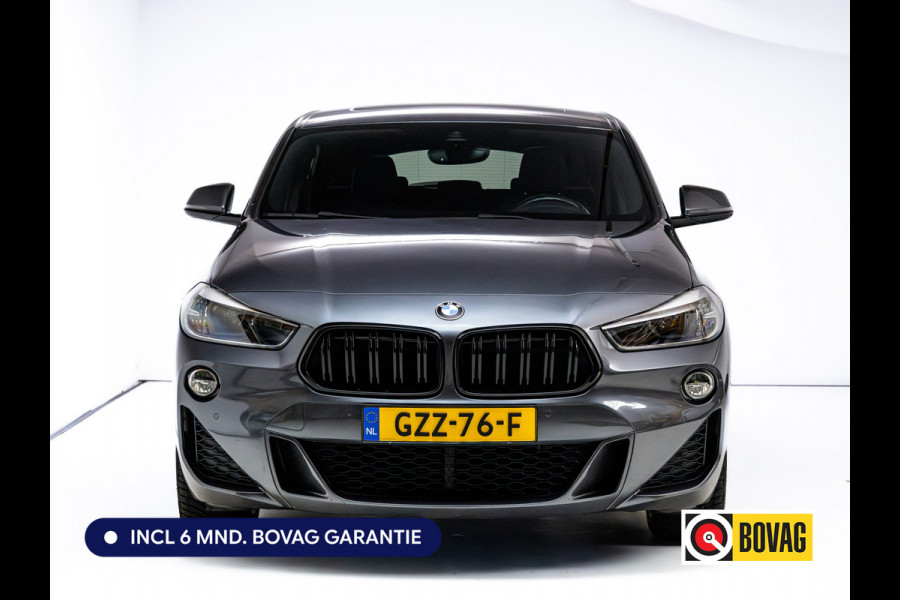 BMW X2 sDrive18i High Executive M-Sport Panoramadak | El.verstelbare verwarmde voorstoelen | PDC V+A Camera, Keyless, Navigatie Cruise-control, All-season, Sfeerverlichting