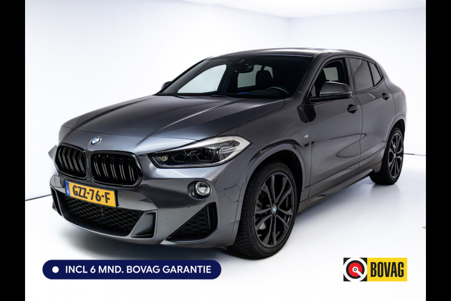 BMW X2 sDrive18i High Executive M-Sport Panoramadak | El.verstelbare verwarmde voorstoelen | PDC V+A Camera, Keyless, Navigatie Cruise-control, All-season, Sfeerverlichting