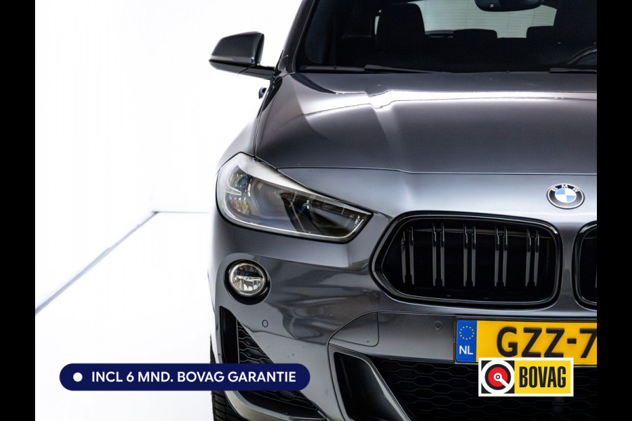 BMW X2 sDrive18i High Executive M-Sport Panoramadak | El.verstelbare verwarmde voorstoelen | PDC V+A Camera, Keyless, Navigatie Cruise-control, All-season, Sfeerverlichting