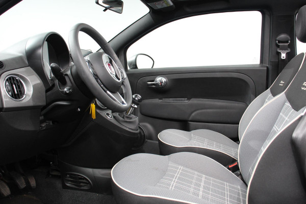 Fiat 500C 1.0 Hybrid Lounge Plus | Navigatie | Cruise Control |Climate Control | Parkeersensoren Achter | DAB | Lichtmetalen velgen