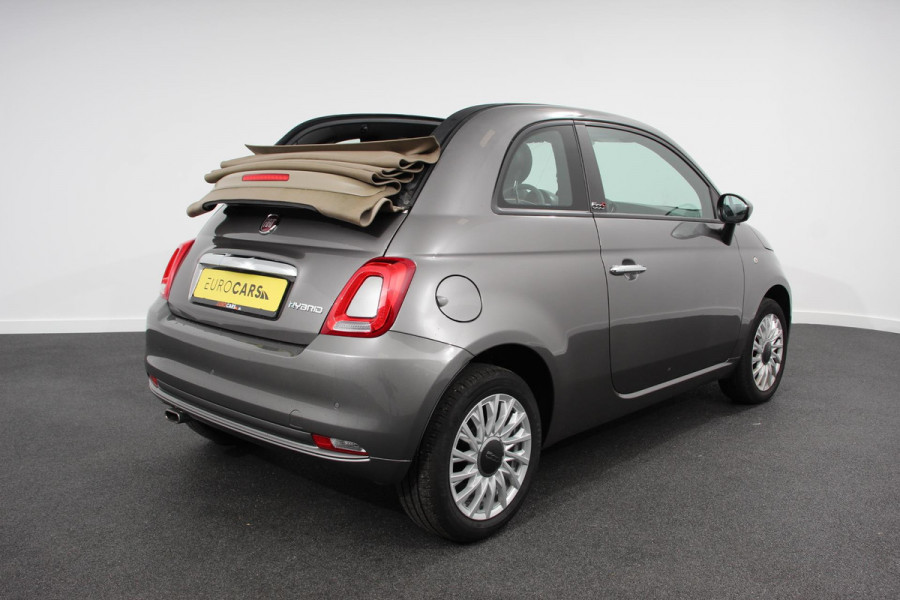 Fiat 500C 1.0 Hybrid Lounge Plus | Navigatie | Cruise Control |Climate Control | Parkeersensoren Achter | DAB | Lichtmetalen velgen