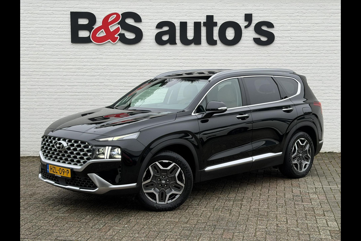 Hyundai Santa Fe 1.6 T-GDI Plug-inn Adapt cruise Full led Leder+Stoelventilatie/-verwarming Stuurverwarming Carplay