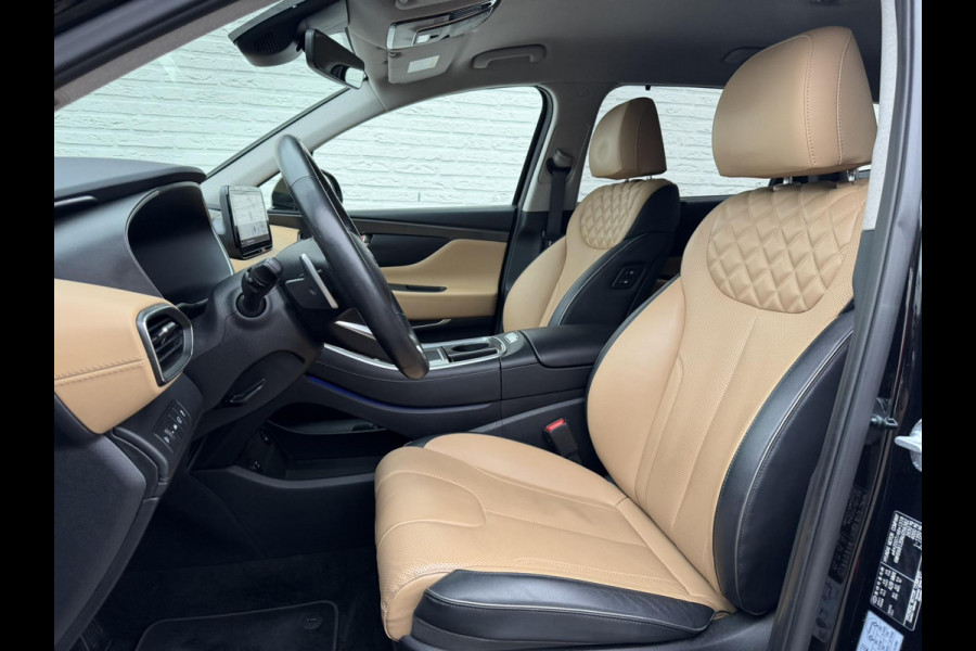 Hyundai Santa Fe 1.6 T-GDI Plug-inn Adapt cruise Full led Leder+Stoelventilatie/-verwarming Stuurverwarming Carplay