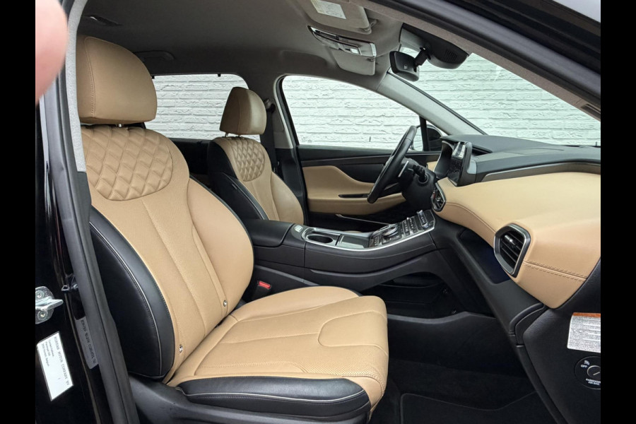 Hyundai Santa Fe 1.6 T-GDI Plug-inn Adapt cruise Full led Leder+Stoelventilatie/-verwarming Stuurverwarming Carplay