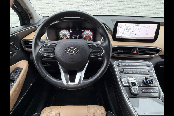 Hyundai Santa Fe 1.6 T-GDI Plug-inn Adapt cruise Full led Leder+Stoelventilatie/-verwarming Stuurverwarming Carplay