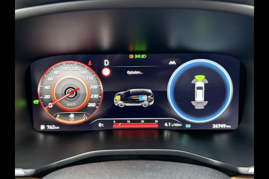 Hyundai Santa Fe 1.6 T-GDI Plug-inn Adapt cruise Full led Leder+Stoelventilatie/-verwarming Stuurverwarming Carplay