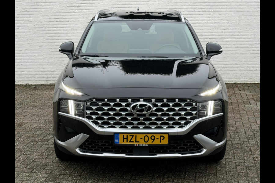 Hyundai Santa Fe 1.6 T-GDI Plug-inn Adapt cruise Full led Leder+Stoelventilatie/-verwarming Stuurverwarming Carplay