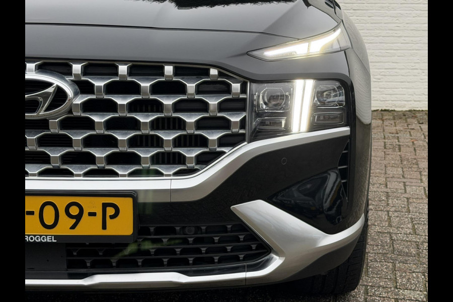 Hyundai Santa Fe 1.6 T-GDI Plug-inn Adapt cruise Full led Leder+Stoelventilatie/-verwarming Stuurverwarming Carplay